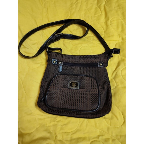 Wool Crossbody Bag, Multiple Pockets & Zipper Pockets - Picture 1 of 7